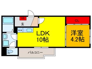 ARCA弥刀駅前の物件間取画像